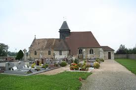 Eglise de Panilleuse (27) dont l autel a été incendié fin aout 2025